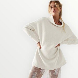 Free People Ottoman Slouchy Tunic Sweater Dress